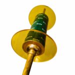 Export Quality EMPTY FIBER  SPOOL CHARKHI FIRKI LOTTAI12 Reel Special acrylic wheel Charkhi : Limited Stock : Strong wooden Handles for tournament purpose