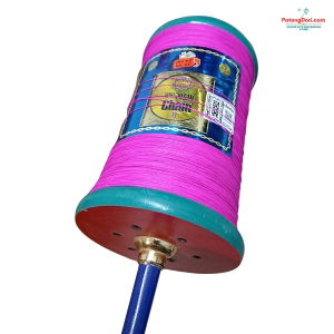 Surati Manjha made on Madura Coats Brand Super Sankal / Chain 8 Original 9 cord kite flying thread 500 gms reel customized with 6 time coating