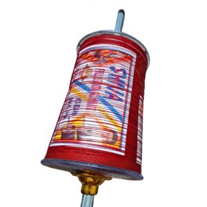 SHIVA brand Bareilly Special Tasleem Khan Maidani Dhula Manja 9 cord 2000 Meter : Panda 5 Extra sharp can beat Chinese Dor