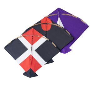Beautiful Mix design Manjoli kite Patang Size 21 x 23 Inches (pack of 80 kites)