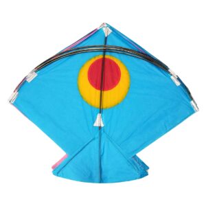 Khambhati Addhi Kite -Chapat Kite- Patang 30" Size With export quality Paper Pack of 25