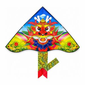 Large Fancy Dragon colorful Kite 136 x 182 cm