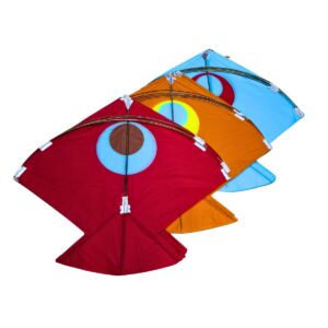 30 LARGE SIZE KHAMBHATI CHAPAT KITES 29 x 35 Inches Patang Gudda ONE TAWA AAKHIYA PATANG : Export Quality