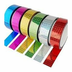 8 pieces holographic glittering Kite Tapes Colorful Taping kites Highly Adhesive Check the Videos how to tape