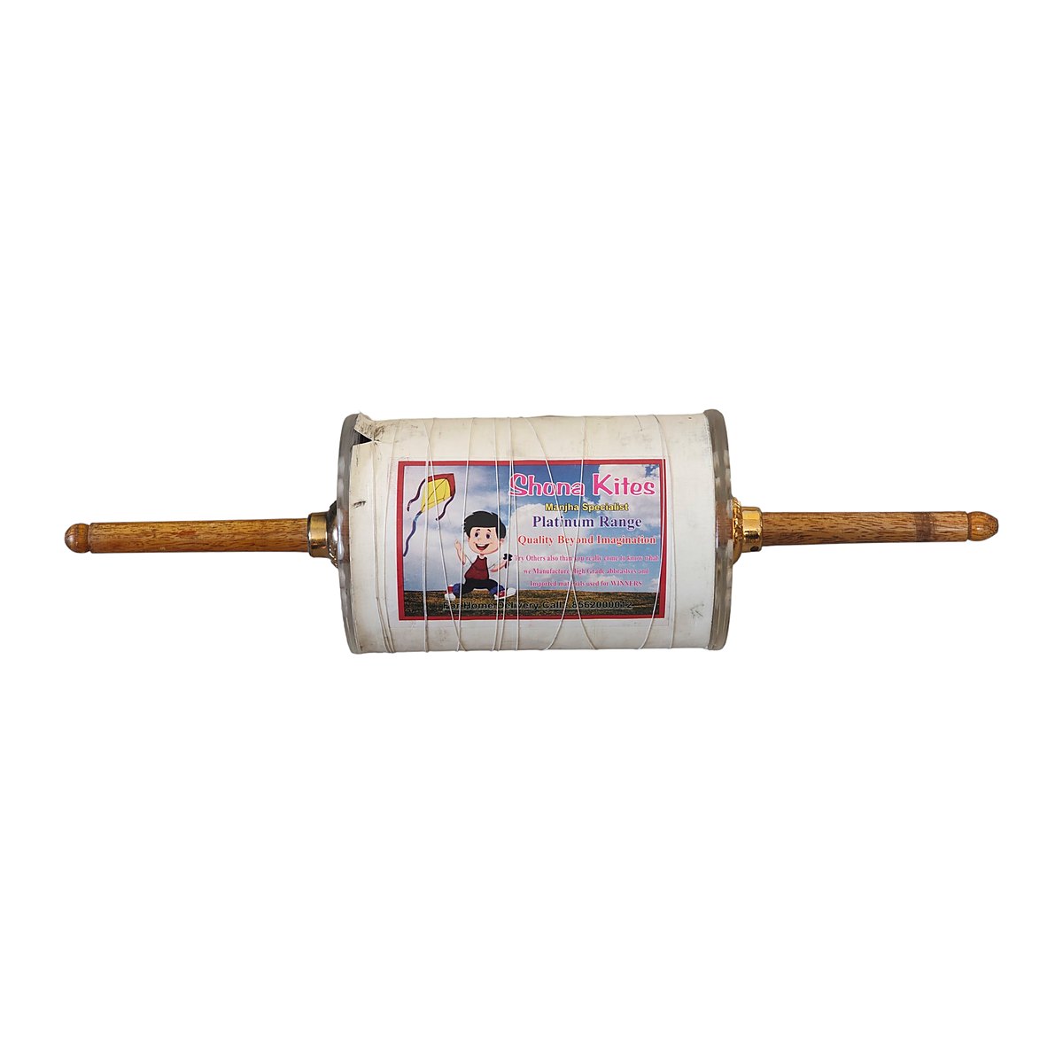 Shona kites Platinum 9 Cord Panda Gold 500 Gm (5000 Yards Approx.)