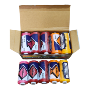 10 Pcs Color Full Victor Special Fine Kite Flying Strong Thread 100 GM Cone