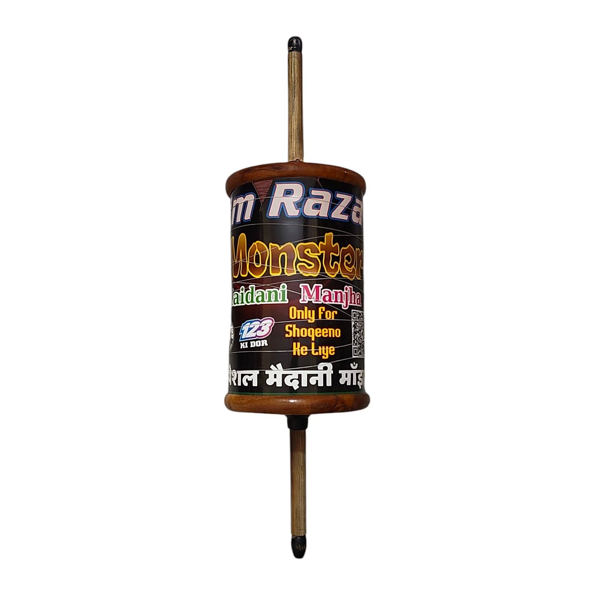 WR 6 Reel 8400 Bareilly Famous Kasim Raza Black Monster 6 Cord Manjha โ photo 3