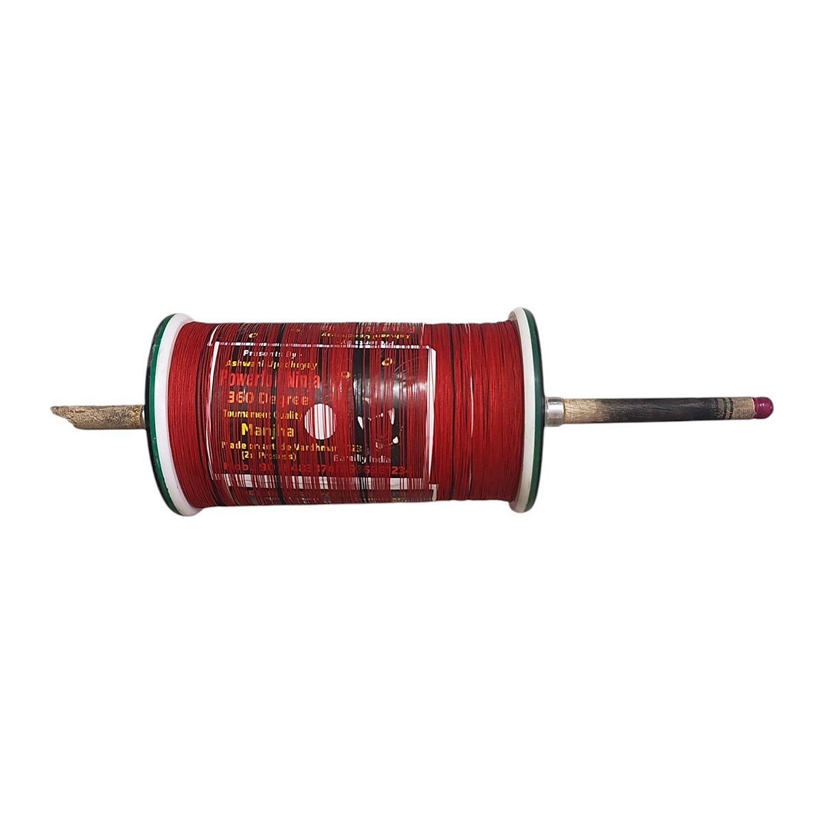 WR. Broken Handle Huge Discount 9 Cord Panda 4 Reel 4000 Meter Ninja Power Full – photo 3