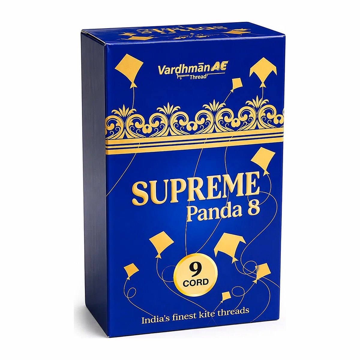 PDC Original Vardhaman Brand SUPREME PANDA Premium 100% Cotton 9 cord Thread for Kite-Flying