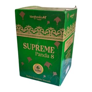 PDC Original Vardhaman Brand SUPREME PANDA Premium 100% Cotton 6 cord Thread for Kite-Flying