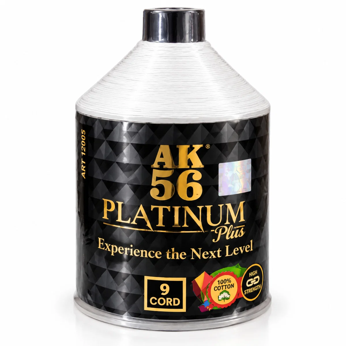 ORIGINAL AK 56 Platinum Plus Premium kite flying thread 9 cord (PLY) : High Strength : For making best quality manja