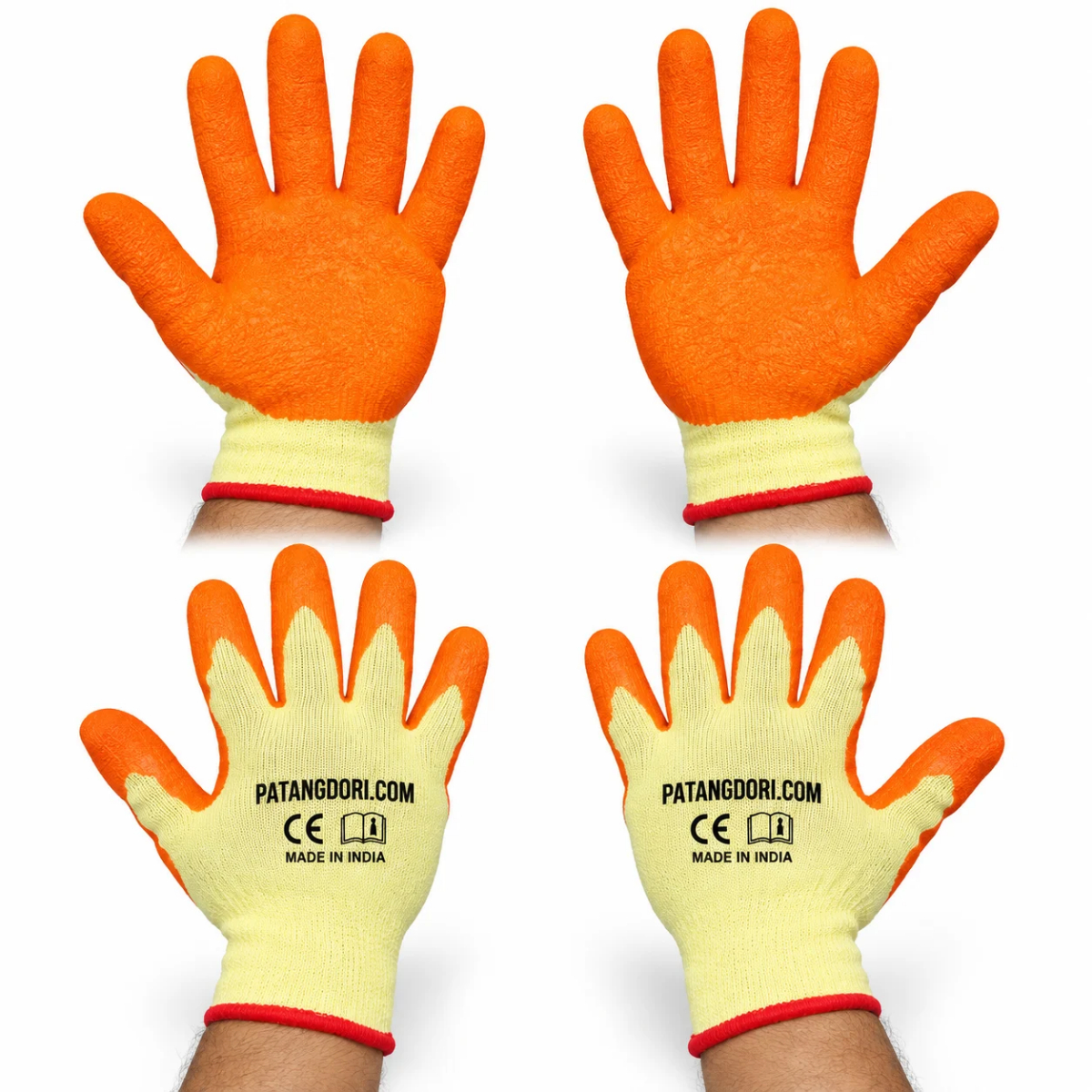 KITE FLYING SAFETY GRIP GLOVES โ UNIVERSAL SIZE - Image 2